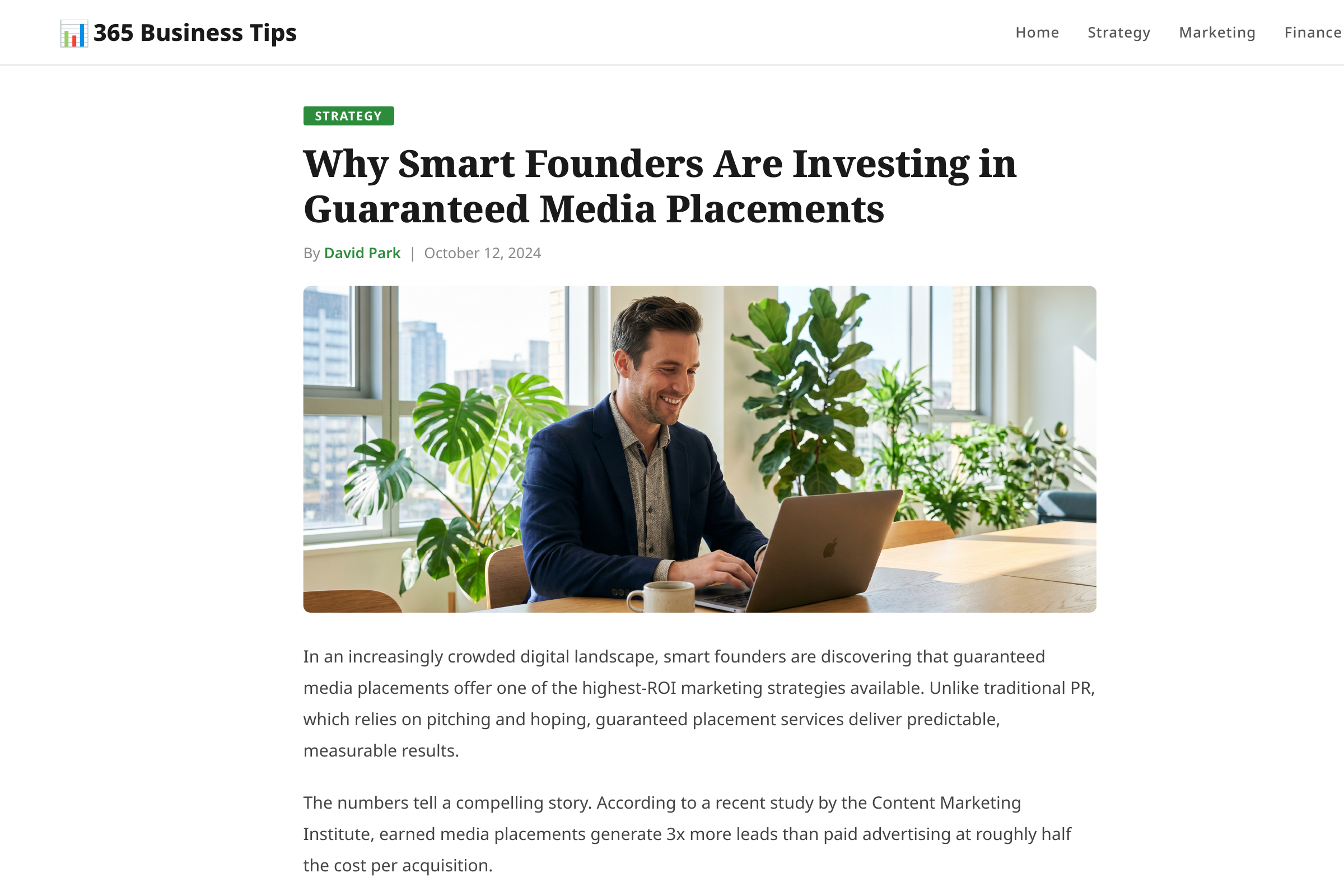 365 Business Tips article preview